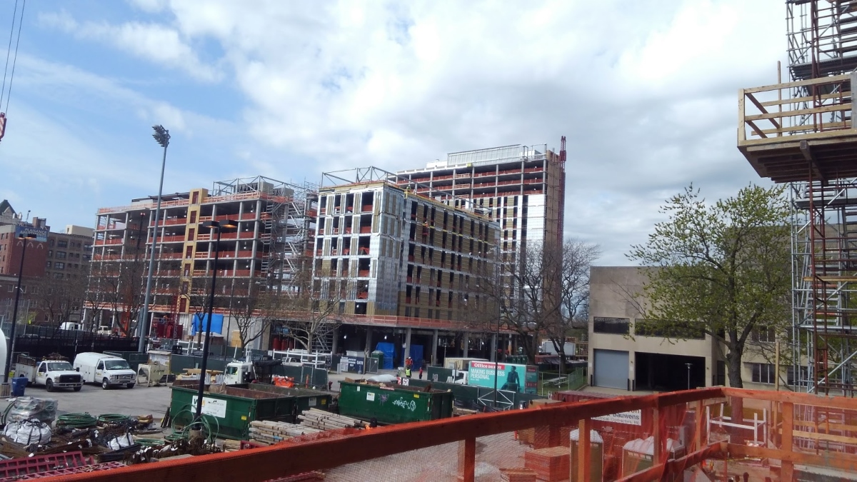 University of Chicago Woodlawn Commons Overall Jobsite